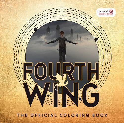 Fourth Wing the Official Coloring Book (Target Edition)