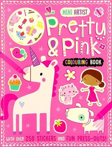 Pretty and Pink Colouring Book (Mini Artist)