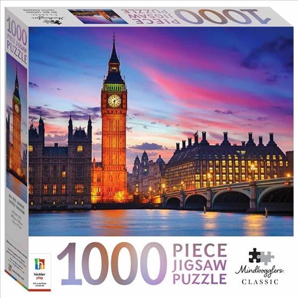 Big Ben, London, United Kingdom 1000 Piece Jigsaw Puzzle