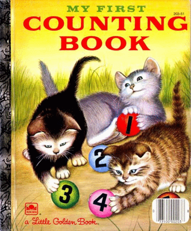 My First Counting Book (A Little Golden Book)