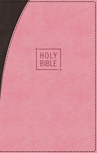 NIV Premium Gift Bible (Thumb Indexed, Pink/Chocolate Leathersoft)