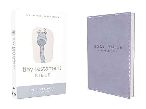 NIV, Tiny Testament Bible (Blue Leathersoft)