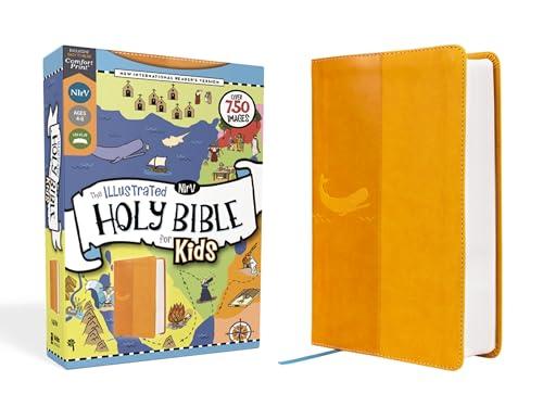 NIrV, The Illustrated Holy Bible for Kids (Yellow Leathersoft)
