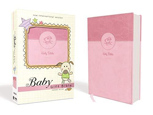 NIV Baby Gift Bible Keepsake Edition (Pink Leathersoft)