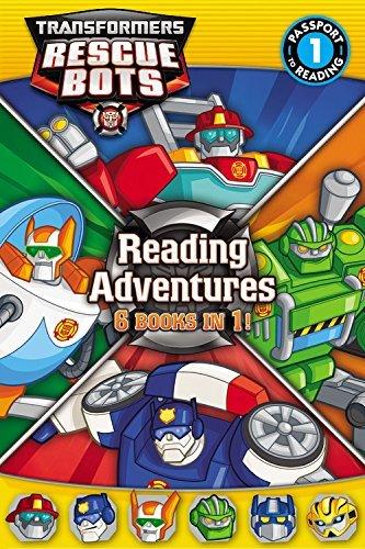 Reading Adventures: 6 Books in 1! (Transformers Rescue Bots, Passport to Reading Level 1)
