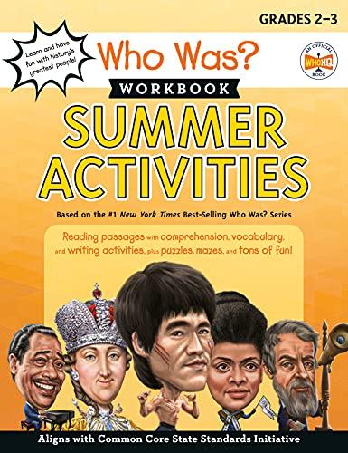 Who Was? Summer Activities Workbook (Grades 2-3, WhoHQ)