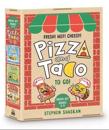 Pizza and Taco To Go! 3-Book Boxed Set (Who's the Best?/Best Party Ever!/Super-Awesome Comic!)