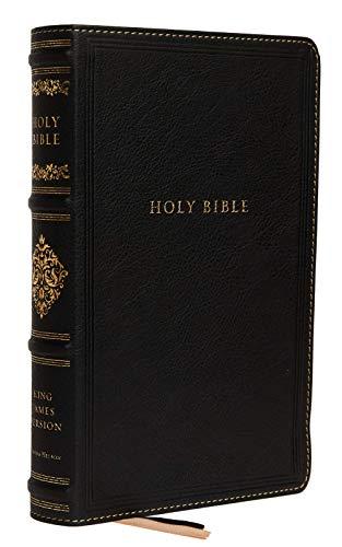 KJV, Personal Size Bible (Thumb-Indexed, Sovereign Collection, 9893BK, Black, Leathersoft)