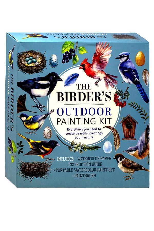 The Birder's Outdoor Painting Kit: Everything You Need to Create Beautiful Paintings Out in Nature-Includes: Watercolor Paper, Instruction Guide, Port