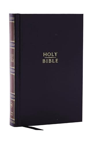 NKJV, Compact Center-Column Reference Bible (Black)