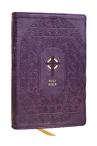 NRSV, Sacraments of Initiation Catholic Bible (#9833PUR - Purple Leathersoft, Commemorative Edition)
