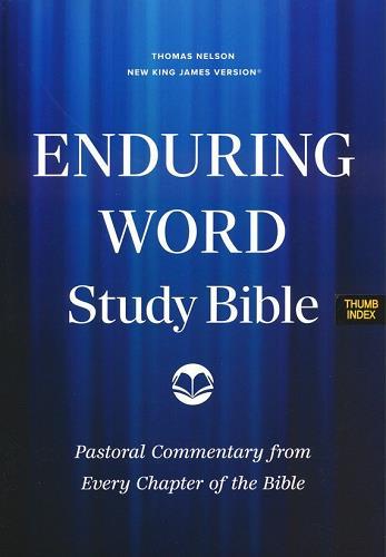 NKJV, Enduring Word Study Bible (Thumb-Indexed, #9543PURI - Purple Leathersoft)