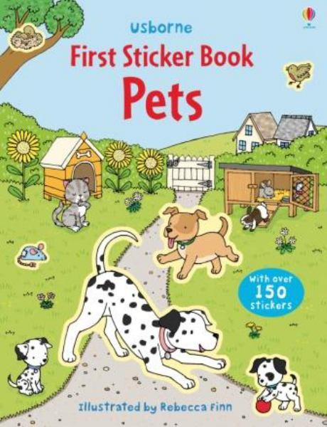 Pets (Usborne First Sticker Books)