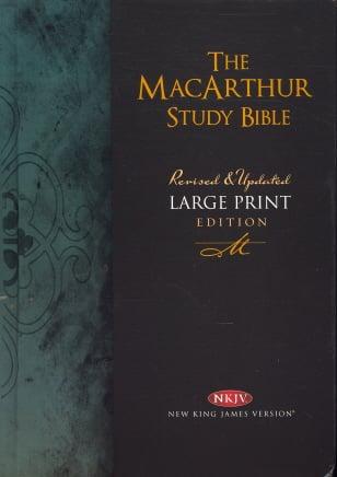 The Macarthur Study Bible: Revised & Updated Large Print Edition (NKJV)