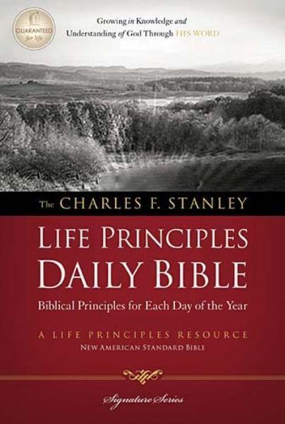 NASB The Charles F. Stanley Life Principles Daily Bible (3860)