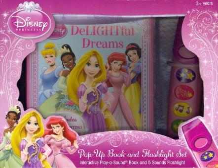 Disney Princess Pop-Up Book and Flashlight Set (Interactive Play-a-Sound)
