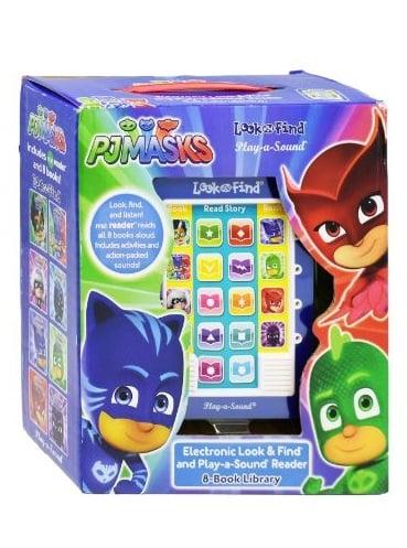 Electronic Look & Find and Play-a-Sound Reader 8-Book Library (PJ Masks)