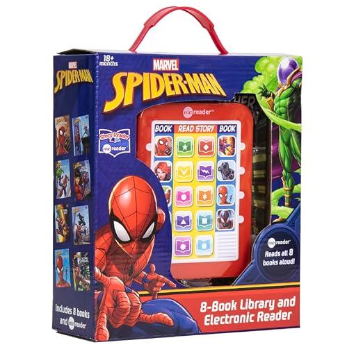 Marvel Spider-Man 8-Book Library and Electronic Reader