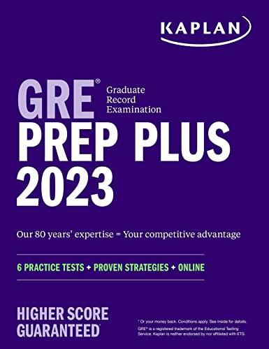 GRE Prep Plus 2023