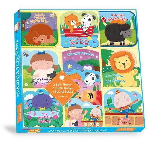 Nursery Rhymes Baby Book Set (8 Pack)