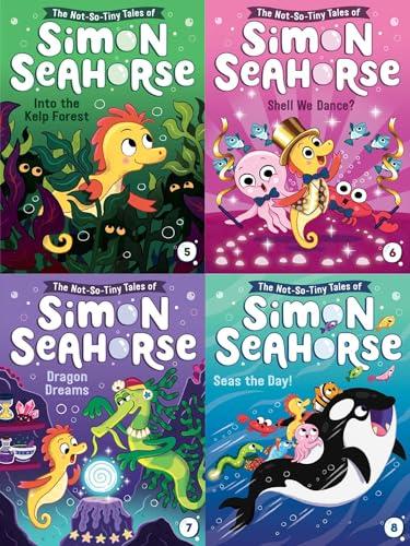 The Not-So-Tiny Tales of Simon Seahorse 4 Book Set (Into the Kelp Forest/Shell We Dance?/Dragon Dreams/Seas the Day!)