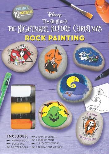 Tim Burton's The Nightmare Before Christmas Rock Painting (Disney)