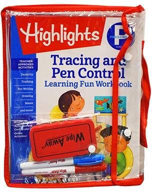 Highlights Tracing and Pen Control Learning Fun Workbook (Pre K)