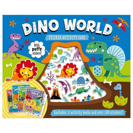 Dino World Sticker Activity Case