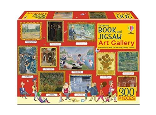 Art Gallery (Usborne Book and Jigsaw)