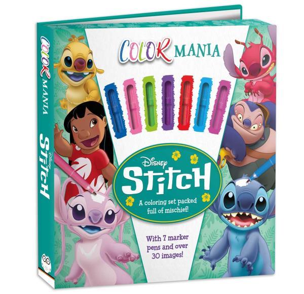 Stitch: A Coloring Set Packed Full of Mischief! (Disney, Colormania)