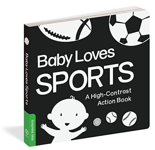 Baby Loves Sports: A High-Contrast Action Book