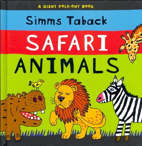 Safari Animals Giant Fold-Out Book