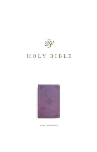 ESV, Value Thinline Holy Bible (TruTone, Lavender, Ornament Design)