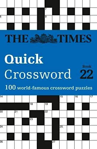 The Times Quick Crossword: 100 World-Famous Crossword Puzzles (Volume 22)