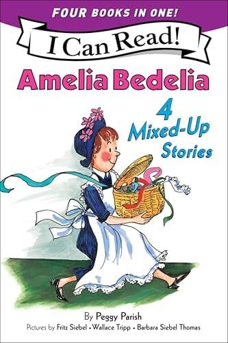 Amelia Bedelia: 4 Mixed-Up Stories (I Can Read, Level 2)