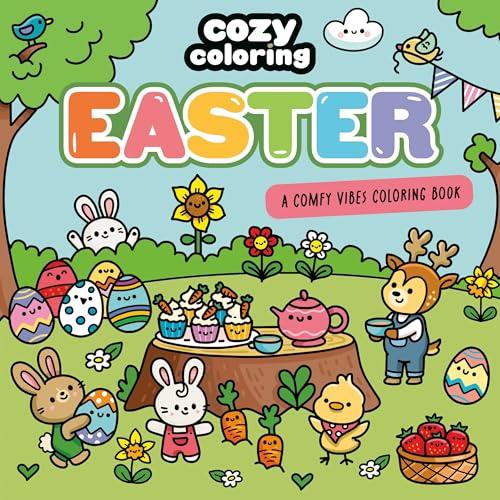 Easter: A Comfy Vibes Coloring Book (Cozy Coloring)