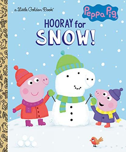 Hooray for Snow! (Peppa Pig, A Little Golden Book)