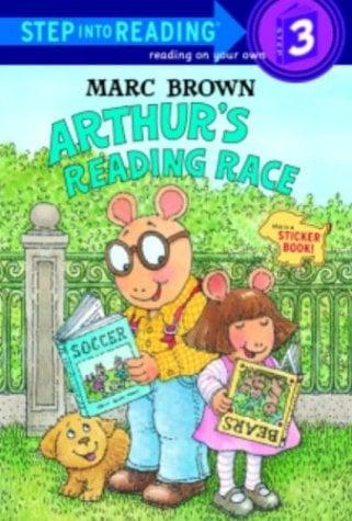 Arthur's Reading Race (Step into Reading Sticker Book, Step 2/Step 3)