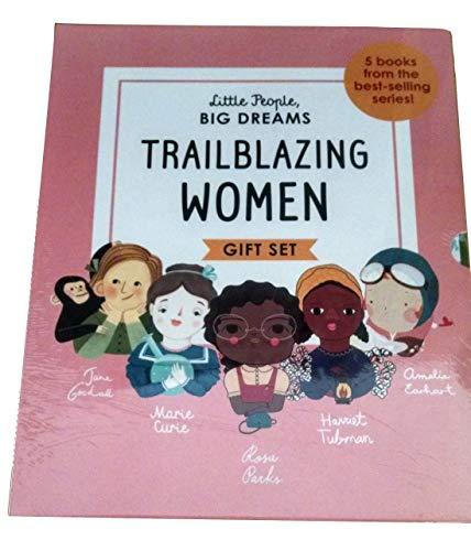 Little People, Big Dreams: Trailblazing Women Gift Set (Jane Goodall/Marie Curie/Rosa Parks/Harriet Tubman/Amelia Earhart)