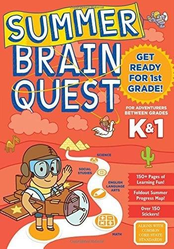 Between Grades K & 1 Workbook (Summer Brain Quest)