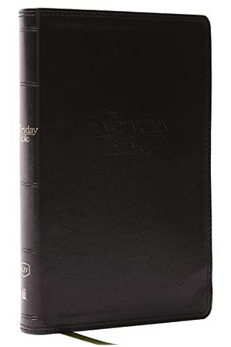 KJV The Everyday Bible: 365 Daily Readings Through the Whole Bible (9813BK, Black Leathersoft)