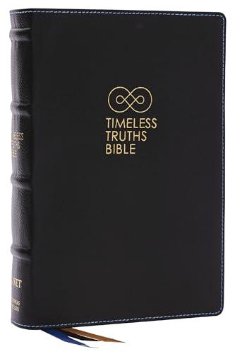 NET, Timeless Truths Bible (#8996BK - Black Genuine Leather)