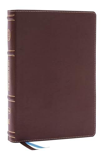 NKJV, Life in Christ Bible (#6895BRN - Brown Bonded Leather)