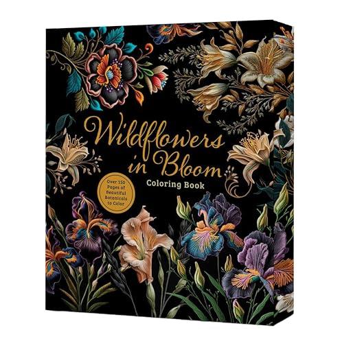 Wildflowers in Bloom Coloring Book