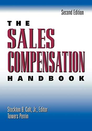 The Sales Compensation Handbook (2nd Edition)