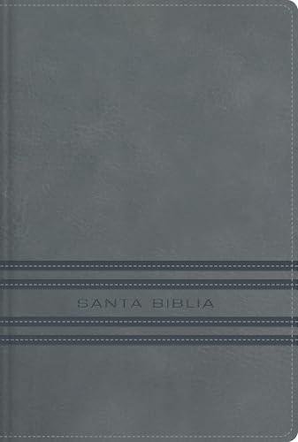 NBLA, Santa Biblia Edicion Versificada Tamano Bolsillo (#1653GR - Gris Leathersoft)