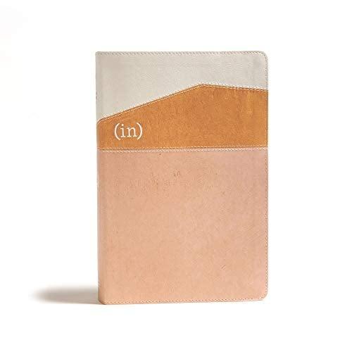 CSB (in)courage Devotional Bible (Thumb-Indexed, Desert/Mustard/Alabaster LeatherTouch)