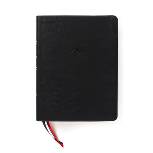 CSB, Men of Character Bible (Black LeatherTouch)