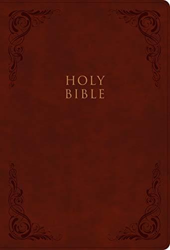 CSB Super Giant Print Reference Bible (Indexed, Burgundy LeatherTouch)