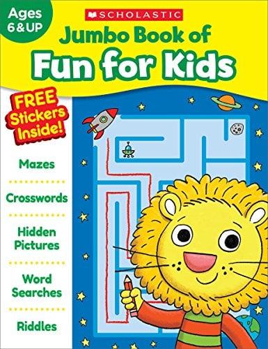 Jumbo Book of Fun for Kids: Ages 6 & Up